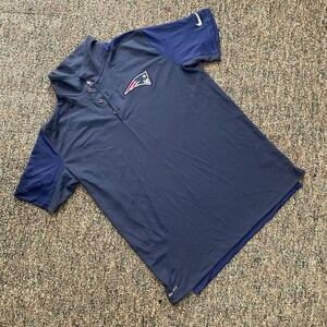 Nike Dri Fit New England Patriots Embroidered Polo